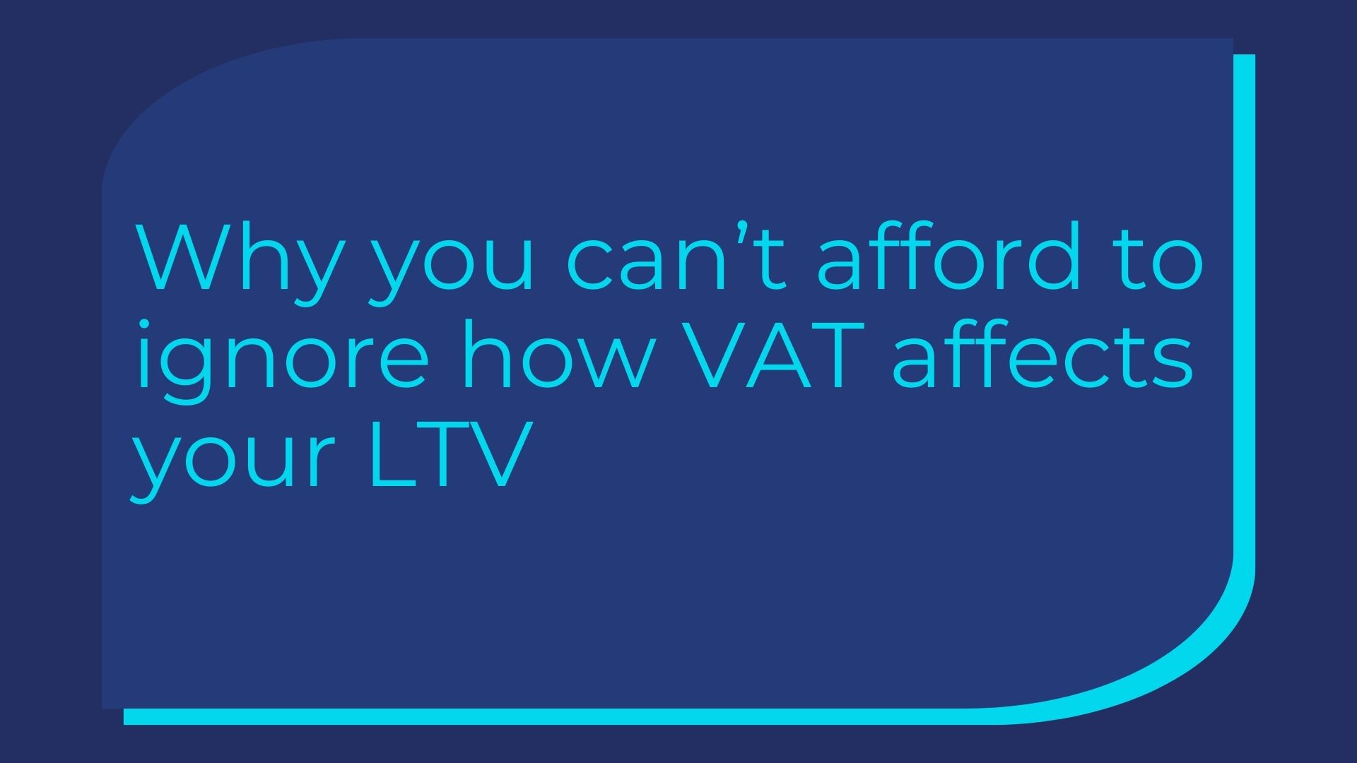 Loan to Value (LTV) and VAT - BloomSmith